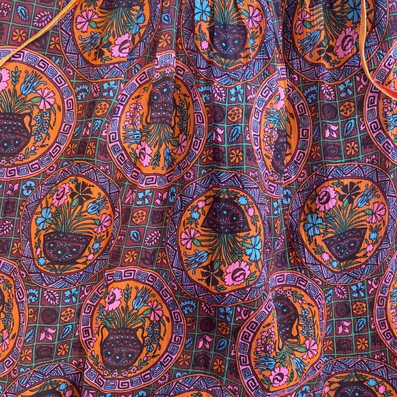 Anna Sui Printed Plant Dress - Picture 4 of 14